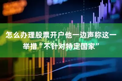 怎么办理股票开户他一边声称这一举措“不针对特定国家”